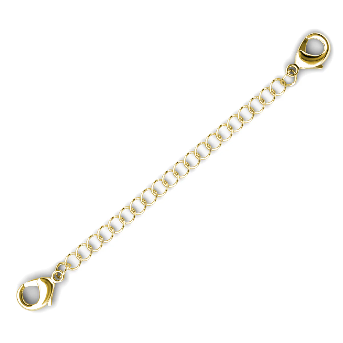 18k White Gold Plated Necklace Extenders - Image 18