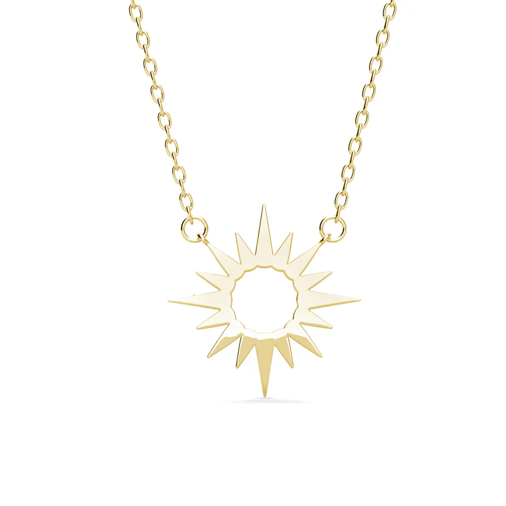 Evie 18k White Gold Plated Necklace with Swarovski Crystals - Image 12