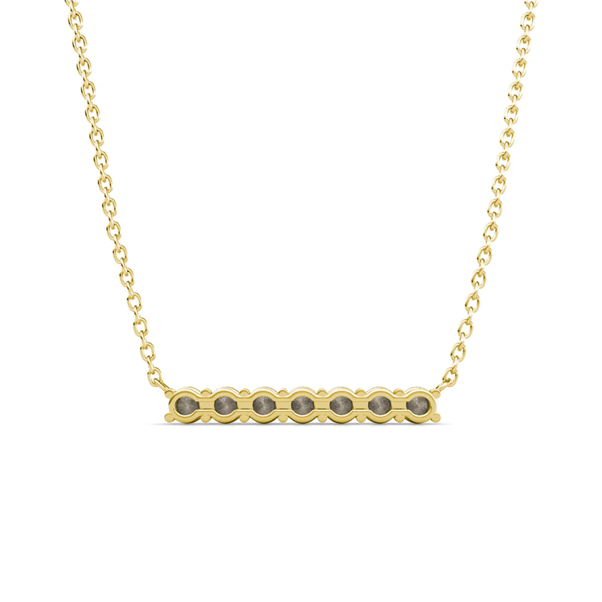 Lynn 18k White Gold Plated Necklace with Swarovski Crystals - Image 12