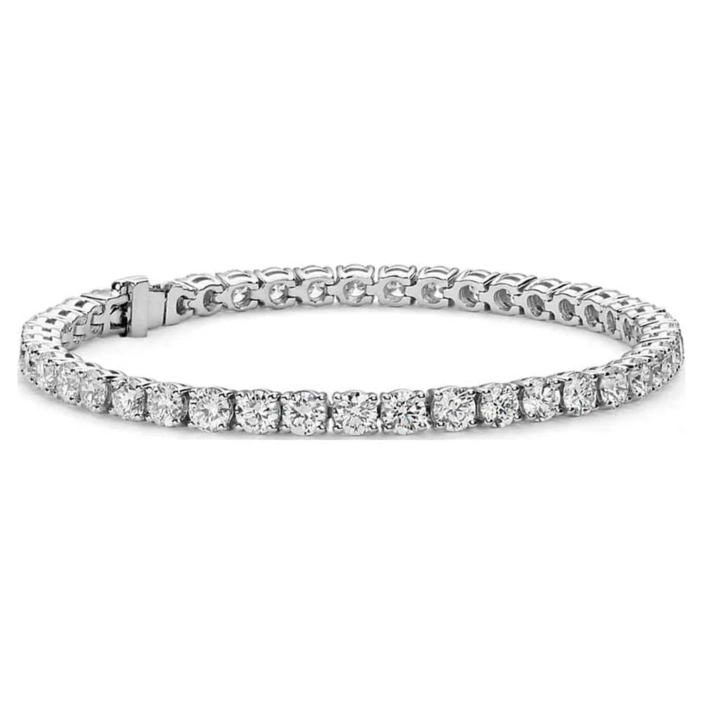 Olivia, Joelle, Kaylee White Gold Plated Tennis Bracelet for Women (Set of 3) - Image 9